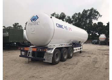 Sơ mi rơ moóc chở khí hóa Lỏng LPG / GAS